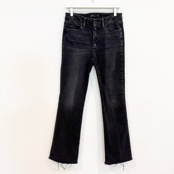 Joe’s Jeans Hi Honey Bootcut Stretch Denim Curvy Fit Faded Black‎ Size 31 - Picture 2 of 9